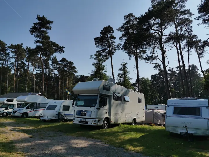 Havsbadscampingen, camping nära Sweden Rock i Sölvesborg