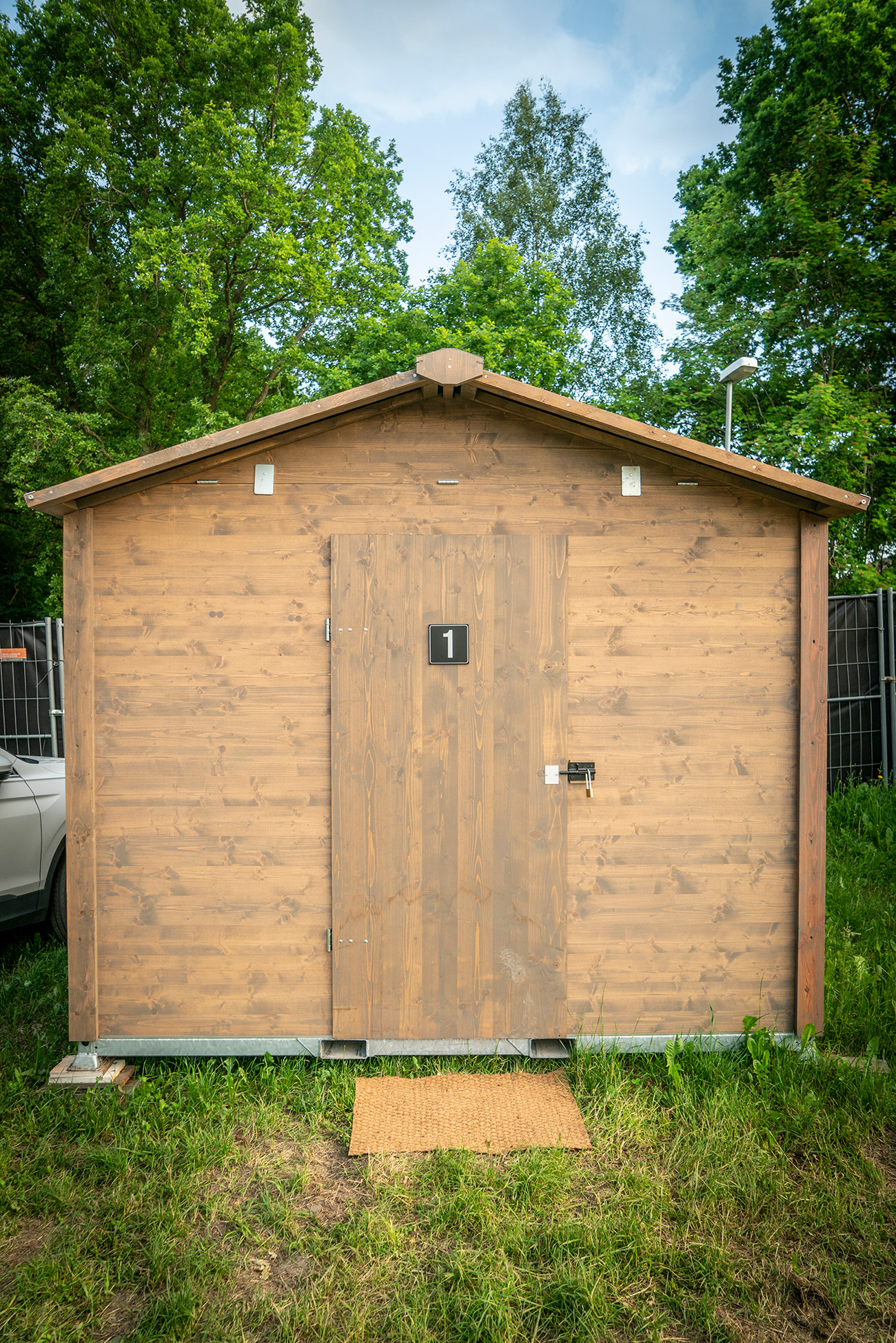 Festivalstugan campingstuga - exteriör